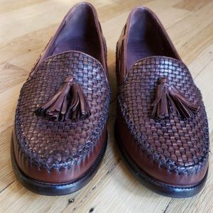 NEW Cole Haan Woven Tassell Loafer